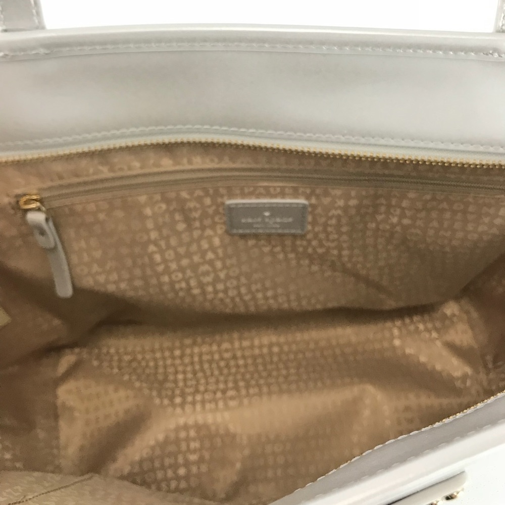 Kate Spade small harmony tote bag w/ silver hearts - Picture 8 of 8